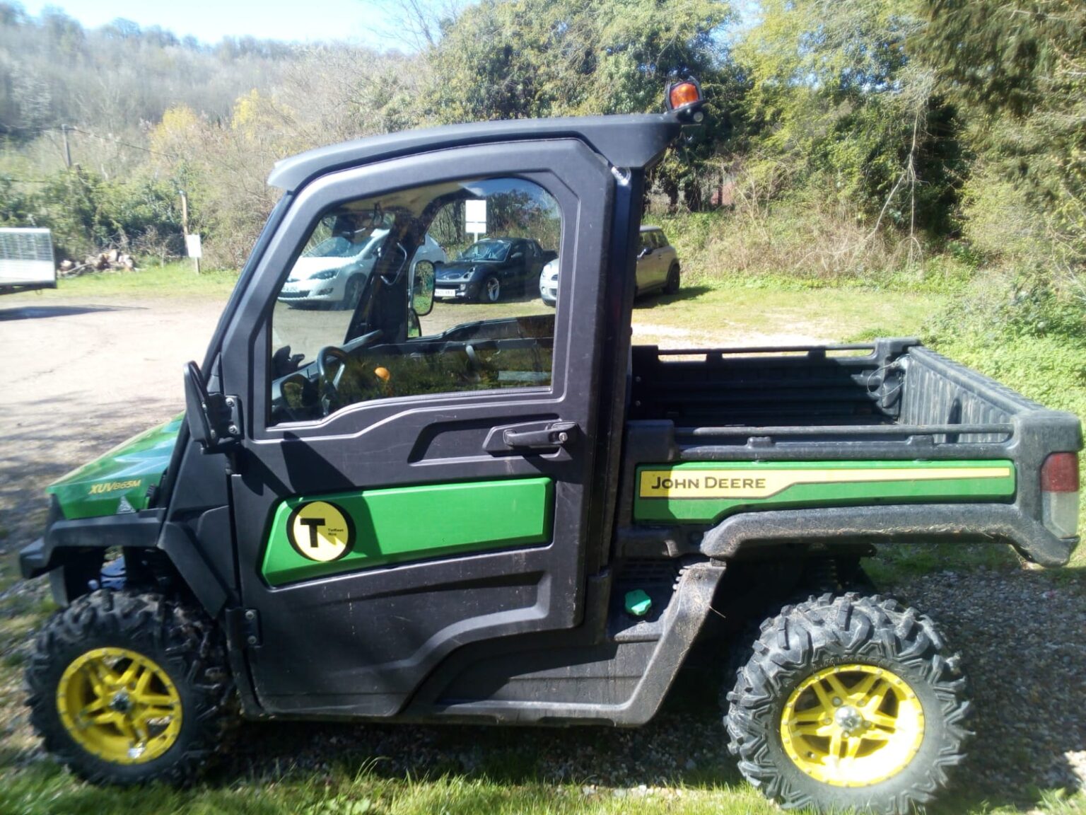 2 Seater John Deere Gator Cabbed Turfleet Hire 9209